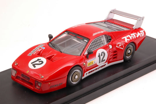 Best Model - FERRARI 512 BB N.12 6 H FUJI 1982 HENN-HENN 1:43 - Cod. BT9324