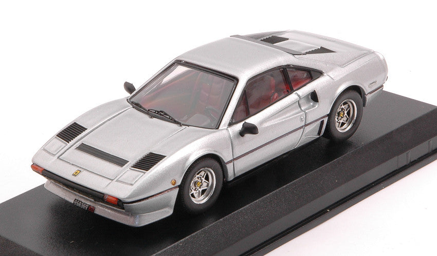 Best Model - FERRARI 208 GTB TURBO 1982 SILVER 1:43 - Cod. BT9338