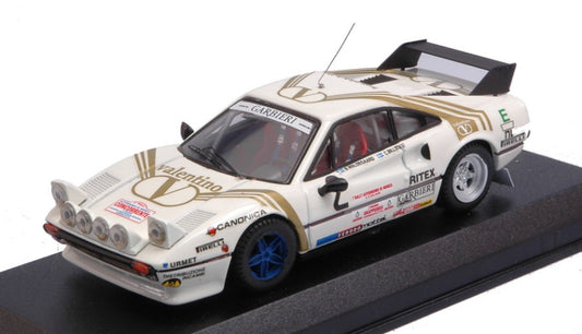 Best Model - FERRARI 308 GTB N.2 3rd RALLY MONZA 1984 B.WALDEGAARD-C.BILLSTAM 1:43 - Cod. BT9354