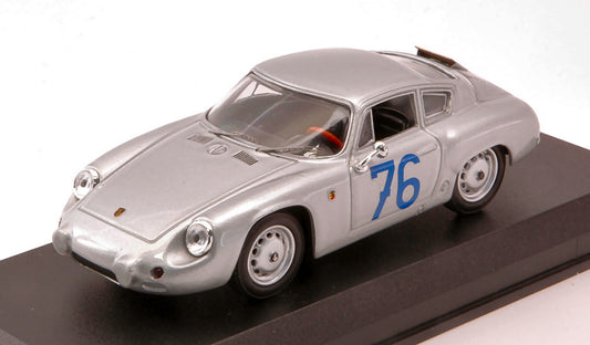 Best Model - PORSCHE ABARTH N.76 5th TARGA FLORIO 1963 PUCCI-STRAHLE 1:43 - Cod. BT9357