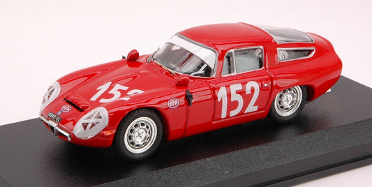 Best Model - ALFA ROMEO TZ 1 N.152 27th TARGA FLORIO 1970 GIUGNO-SUTERA 1:43 - Cod. BT9380