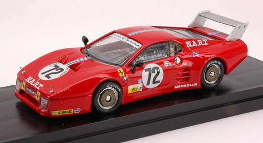 Best Model - FERRARI 512 BB N.72 9th LM 1982 A.CUDINI-J.MORTON-J.PAUL JR.1:43 - Cod. BT9382