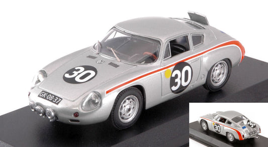 Best Model - PORSCHE ABARTH N.30 LM 1962 B.PON-BARON CAREL DE BEAUFORT 1:43 - Cod. BT9387