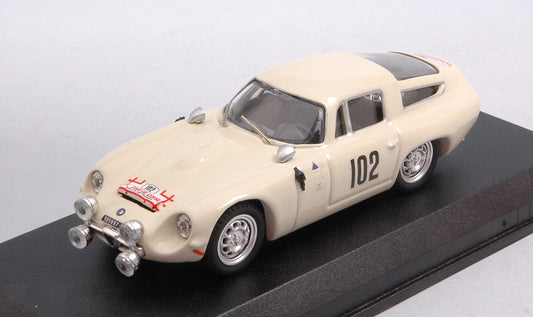 Best Model - ALFA ROMEO TZ1 N.102 TOUR DE CORSE 1964 RICHARD-ROSINSKI 1:43 - Cod. BT9405