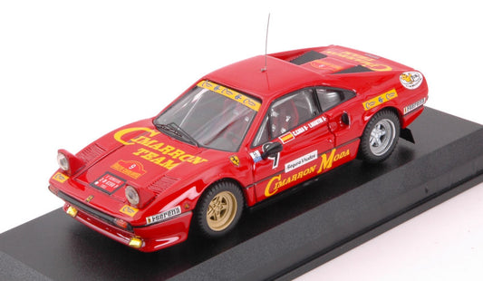 Best Model - FERRARI 308 GTB N.9 CATALUNYA 1985 C.CABA-J.MARTIN 1:43 - Cod. BT9411