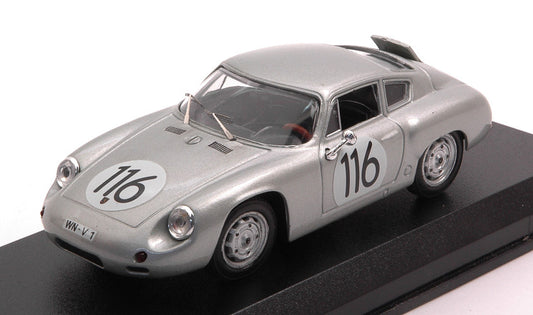 Best Model - PORSCHE ABARTH N.116 6th TARGA FLORIO 1960 LINGE-STRAHLE-LISSMANN 1:43 - Cod. BT9412
