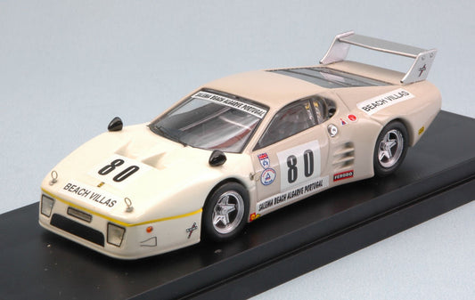 Best Model - FERRARI 512 BB N.80 17th 6 H SILVERSTONE 1982 PHILLIPS-EARLE-JONES 1:43 - Cod. BT9469