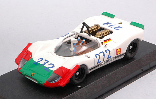 Best Model - PORSCHE 908/2 N.272 4th TARGA FLORIO 1969 KAUHSEN-VON WENDT 1:43 - Cod. BT9482