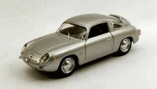 Best Model - FIAT ABARTH 750 ZAGATO 1958 SILVER PROVA 1:43 - Cod. BT9483