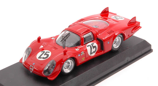 Best Model - ALFA ROMEO 33.2 N.25 ACCIDENT 24H DAYTONA 1969 DIBOS-CALABATTISTI 1:43 - Cod. BT9492