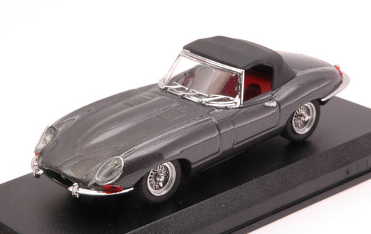 Best Model - JAGUAR E SPIDER SOFT TOP 1961 GUNMETAL 1:43 - Cod. BT9508