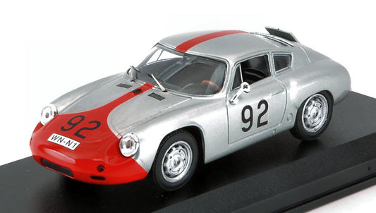 Best Model - PORSCHE ABARTH N.92 6th TARGA FLORIO 1961 PUCCI-STRAHLE 1:43 - Cod. BT9518