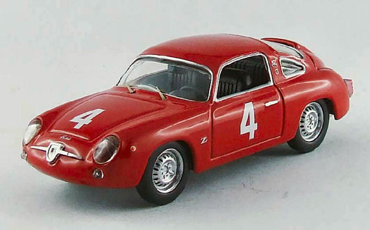 Best Model - FIAT ABARTH 750 N.4 5th (WINNER CLASS) GT GP MONZA 1963 G.CAPRA 1:43 - Cod. BT9519