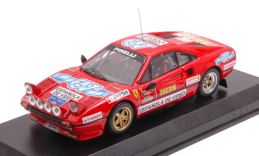 Best Model - FERRARI 308 GTB N.1 RALLY DI SPAGNA 1984 ZANINI-OSONA 1:43 - Cod. BT9524