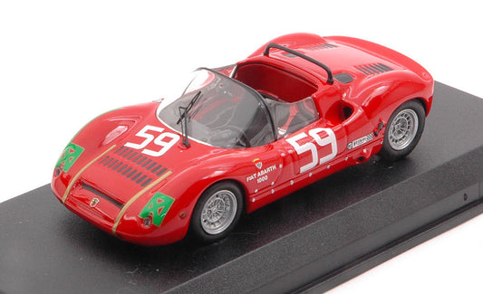 Best Model - ABARTH SP 1000 N.59 15th 1000 Km MONZA 1968 PASOTTI-GRANO 1:43 - Cod. BT9530