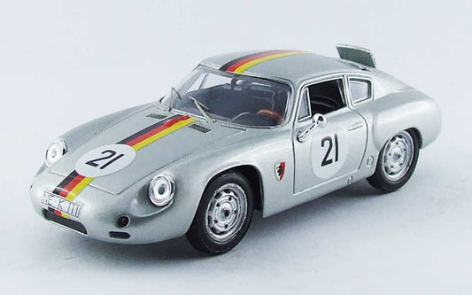 Best Model - PORSCHE ABARTH N.21 1000 Km PARIGI 1962 LINGUE-KOCH 1:43 - Cod. BT9535