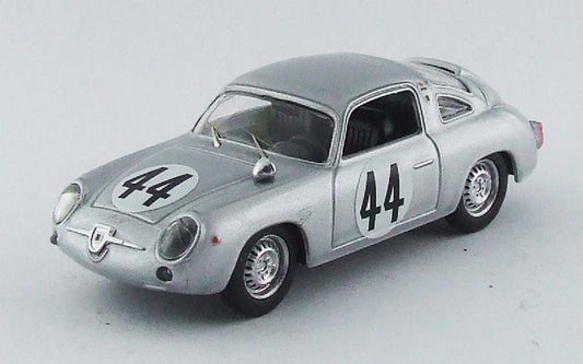 Best Model - FIAT ABARTH 700 N.44 22nd (2nd CLASS)1000 KM PARIGI 1961 J.VINATIER 1:43 - Cod. BT9544