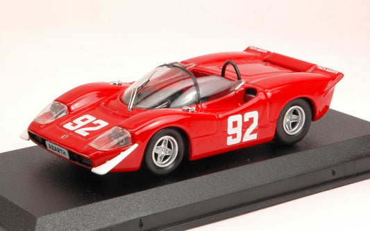 Best Model - ABARTH 2000S N.92 WINNER CAMP.EUROPEO MONTAGNA 1969 A.MERZARIO 1:43 - Cod. BT9545