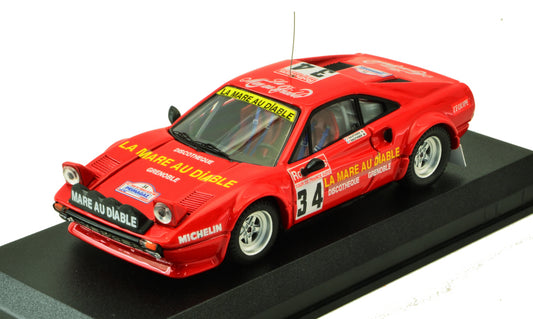 Best Model - FERRARI 308 GTB Gr.4 N.34 TOUR DE FRANCE 1983 D.GAUTHIER-M.GAUTHIER 1:43 - Cod. BT9752