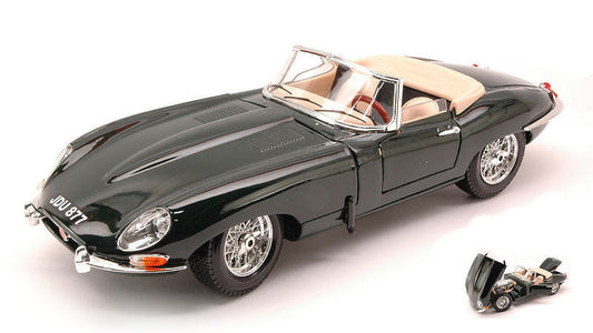Burago - JAGUAR E CABRIO 1961 GREEN 1:18 - Cod. BU12046GR