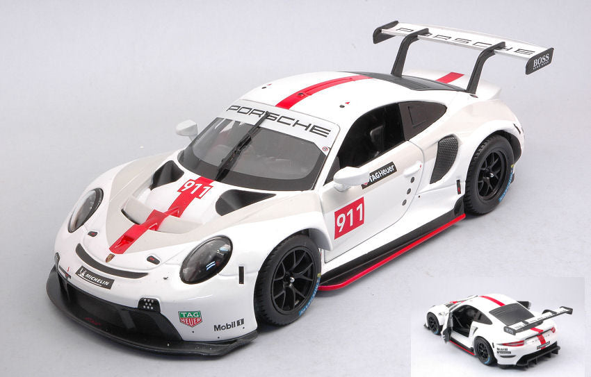 Burago - PORSCHE 911 RSR GTE N.911 2019 1:24 - Cod. BU28013