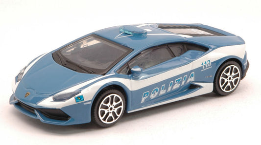 Burago - LAMBORGHINI HURACAN LP 610-4 2014 POLIZIA STRADALE 1:43 - Cod. BU30309