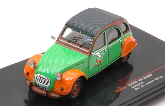 Ixo Model - CITROEN 2 CV GREEN/ORANGE 1978 "DEUCHIE" 1  DONATION 1:43 - Cod. CLC374N