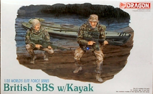 Dragon - BRITISH SBS W/KAYAK KIT 1:35 - Cod. D3023