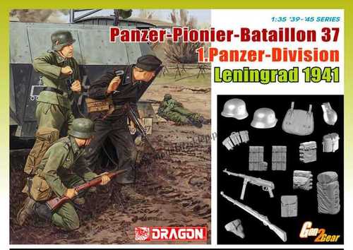 Dragon - PANZER - PIONIER BATAILLON 37 KIT 1:35 - Cod. D6651