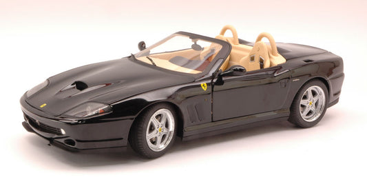 Hot Wheels - FERRARI 550 BARCHETTA PININFARINA 2000 BLACK 1:18 - Cod. HWN2055
