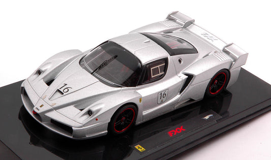 Hot Wheels - FERRARI FXX 2005 N.16 SILVER 1:43 - Cod. HWN5609