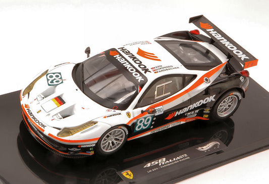 Hot Wheels - FERRARI 458 ITALIA GT2 N.89 LM 2011 FAMBACHER-SIMONSEN-KEEN 1:43 - Cod. HWX5498