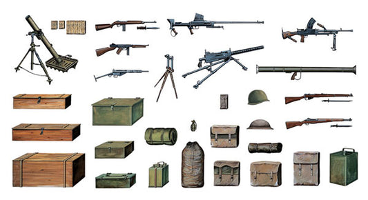 Italeri - ACCESSORI MILITARI KIT 1:35 - Cod. IT0407
