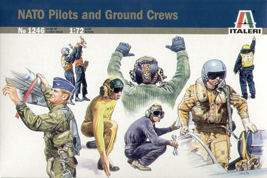 Italeri - NATO PILOTS AND GROUND CREW KIT 1:72 - Cod. IT1246