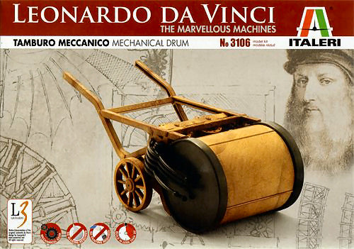 Italeri - TAMBURO AUTOMATICO LEONARDO DA VINCI - Cod. IT3106
