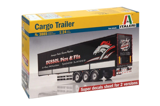 Italeri - CARGO TRAILER KIT 1:24 - Cod. IT3885