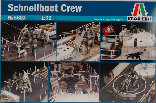 Italeri - EQUIPAGGIO SCHNELLBOOT KIT 1:35 - Cod. IT5607