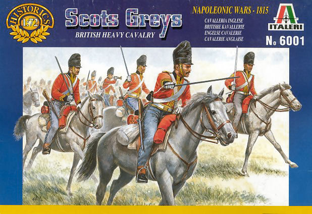 Italeri - SCOTS GREYS BRITISH HEAVYCAVALRY KIT 1:72 - Cod. IT6001