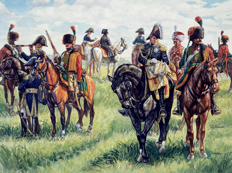 Italeri - FRENCH IMPERIAL GENERAL STAFF KIT 1:72 - Cod. IT6016