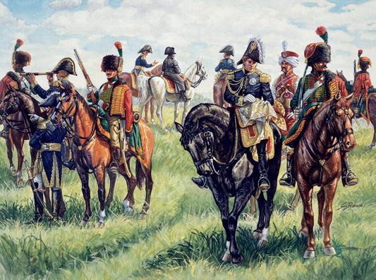 Italeri - FRENCH IMPERIAL GENERAL STAFF KIT 1:72 - Cod. IT6016