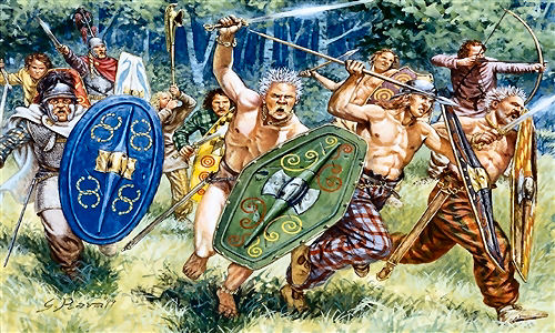 Italeri - GAUL WARRIORS SOLDATINI KIT 1:72 - Cod. IT6022