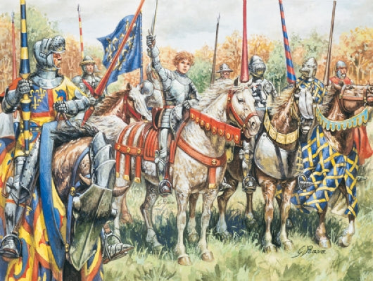 Italeri - 100 YEARS WAR FRENCH WARRIORS 1:72 - Cod. IT6026