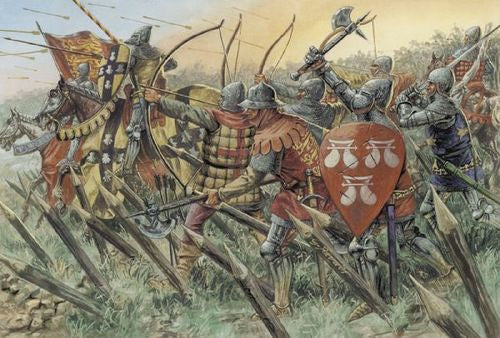 Italeri - 100 YEARS WAR BRITISH WARRIORS KIT 1:72 - Cod. IT6027