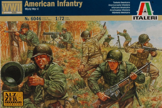 Italeri - AMERICAN INFANTRY KIT 1:72 - Cod. IT6046
