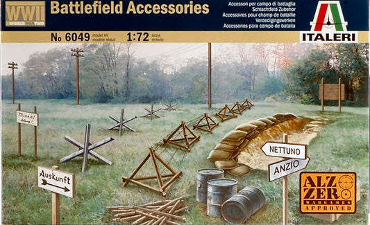 Italeri - 2nd WAR ACCESSORIES KIT 1:72 - Cod. IT6049
