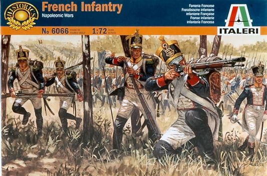 Italeri - FRENCH INFANTRY NAPOLEONIC WARS KIT 1:72 - Cod. IT6066