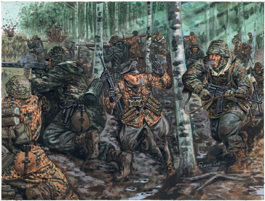 Italeri - GERMAN ELITE TROOPS WW II KIT 1:72 - Cod. IT6068