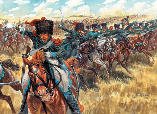 Italeri - NAPOLEONIC WARS CAVALLERIA LEGGERA KIT 1:72 - Cod. IT6080