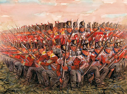 Italeri - BRITISH INFANTRY 1815 NAPOLEON S WARS KIT 1:72 - Cod. IT6095