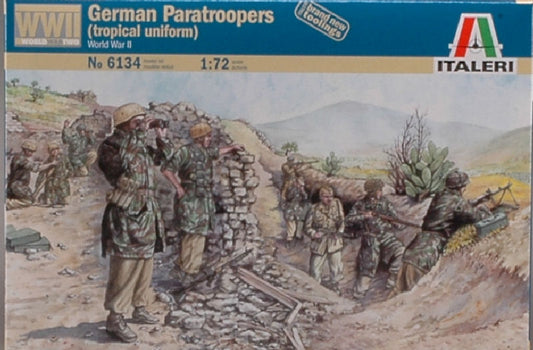 Italeri - WWII GERMAN PARATROOPERS KIT 1:72 - Cod. IT6134